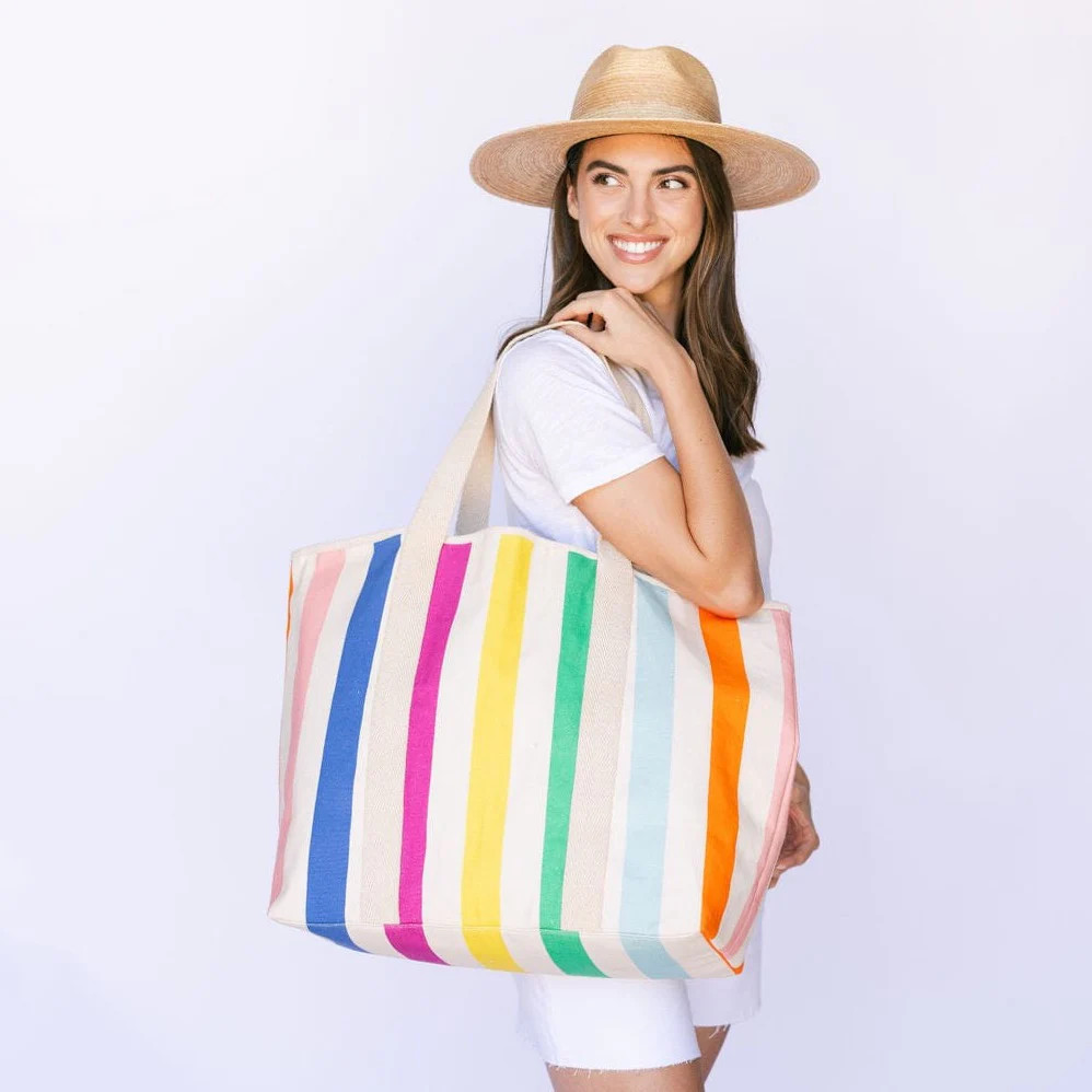 Large Rainbow Tote | Sunshine Tienda