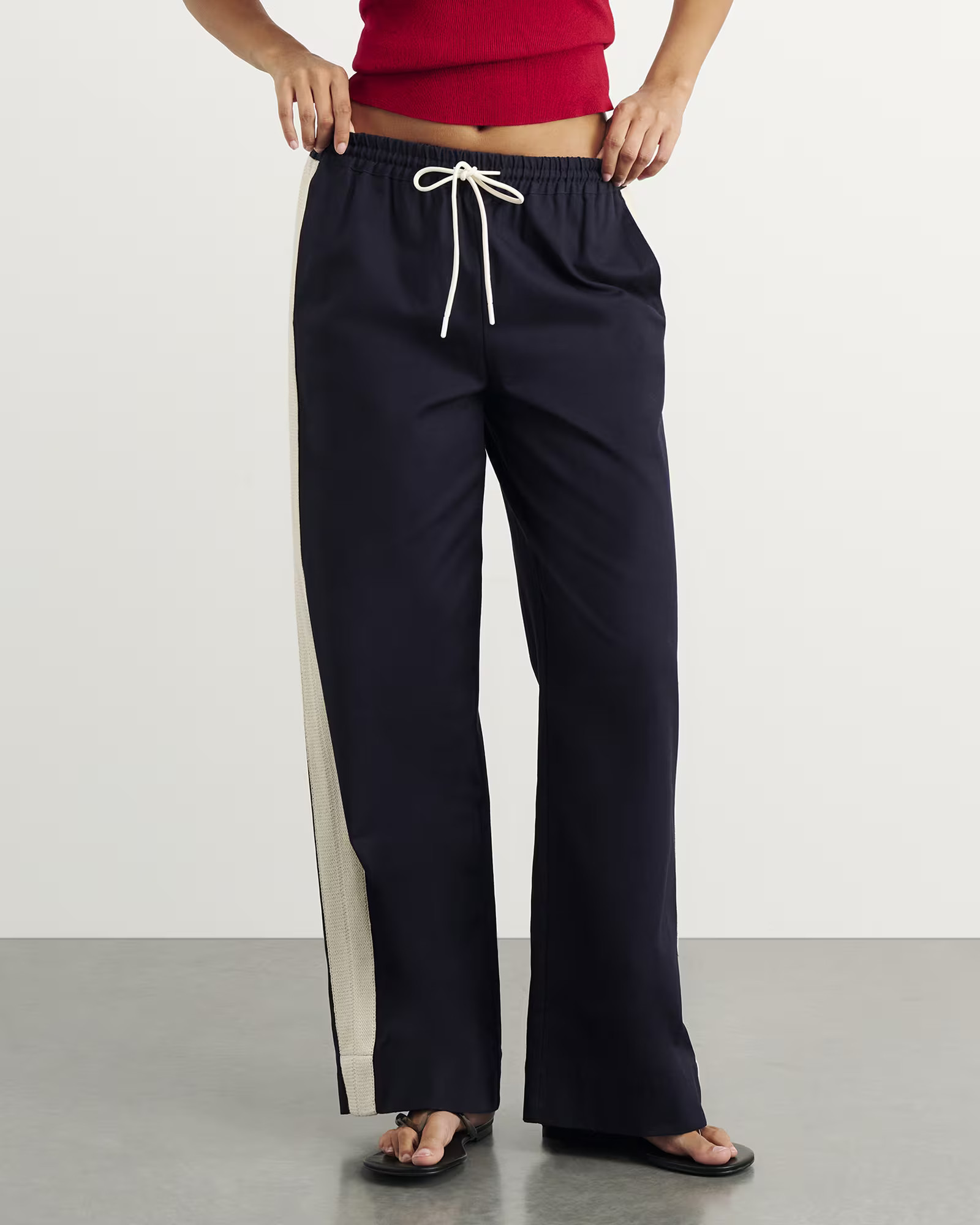 Canvas Contrast Pant | JAG (Australia & New Zealand)