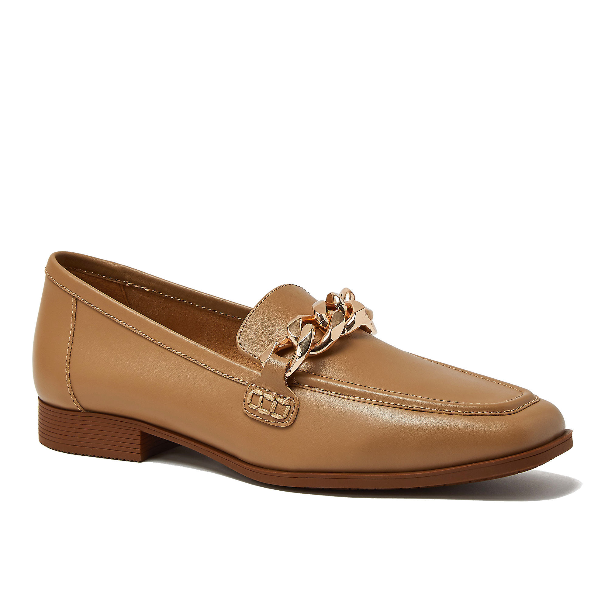 Women's Chain Leather Loafers | Lands' End (US)