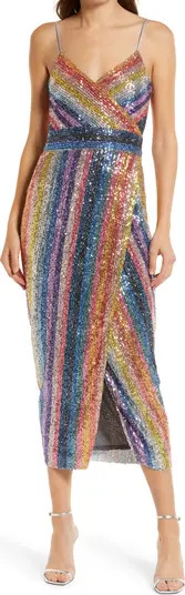 Saylor Meghan Faux Wrap Maxi Dress | Nordstrom | Nordstrom