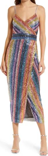 Saylor Meghan Faux Wrap Maxi Dress | Nordstrom | Nordstrom