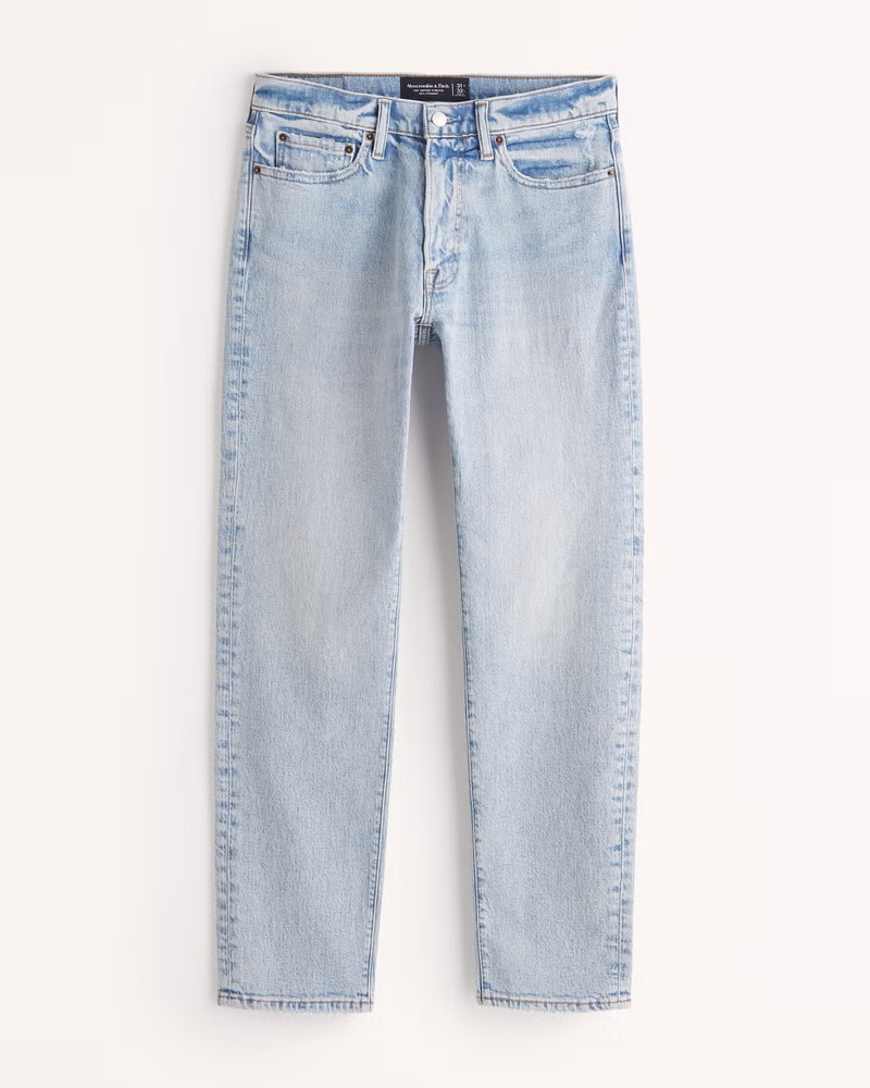 Abercrombie & Fitch Men's 90s Straight Jean in Light Wash - Size 28 X 28 | Abercrombie & Fitch (US)