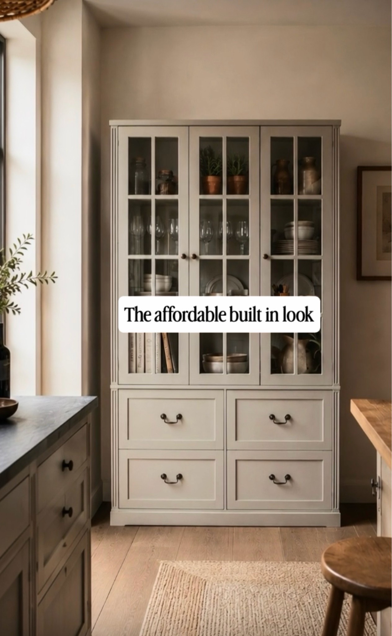 Wow, I love this slight bluish gray color cabinet. It’s super super affordable instead of doing a custom cabinet. Why not add this in your kitchen or hallway it could go in many places.

#LTKSaleAlert #LTKHome
