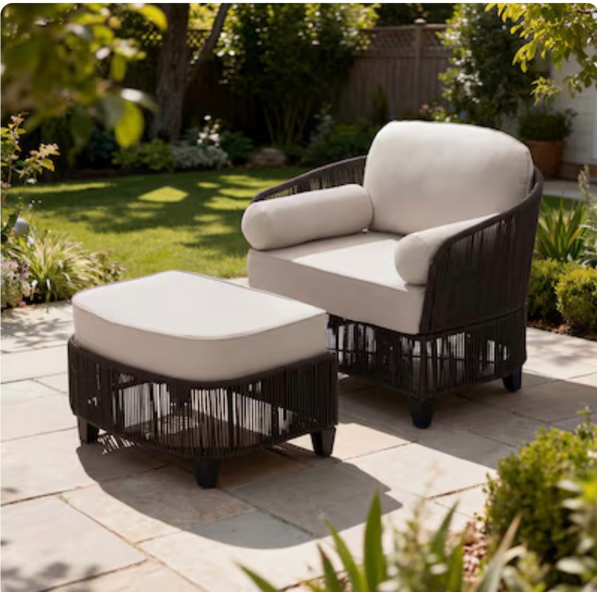 How beautiful is this rattan conversation chair with cream cushioned seat from @lowes . Would also make a nice Mother’s Day gift ! 

Patio furniture, patio chair, outdoor furniture, Allen and Roth , Lowe’s finds, outdoor season, patio season

#LTKSeasonal #LTKHome #LTKMothersDay