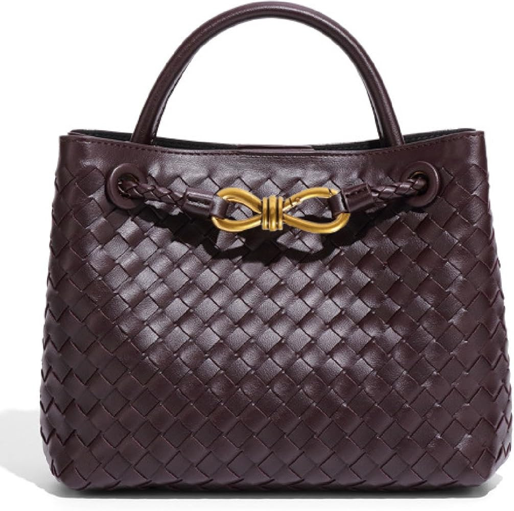 Dyalsa Woven Hobo Bags for Women Tote Bag, Woven Leather Shoulder Crossbody Bag Satchel Bag Woven... | Amazon (US)