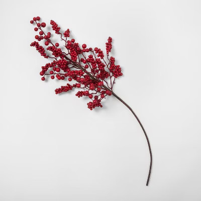 Faux Stem Red Berry - Threshold™ | Target