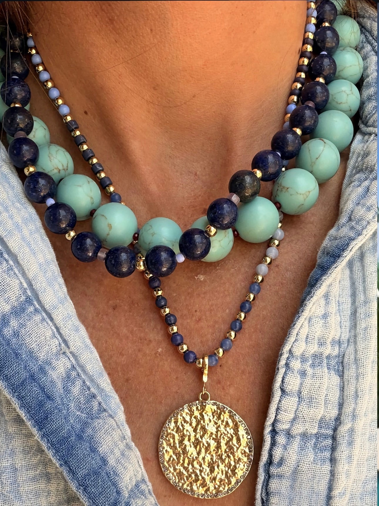 Obsessed with this necklace stack c/o Stella & Dot 

#LTKootd #LTKMothersDay