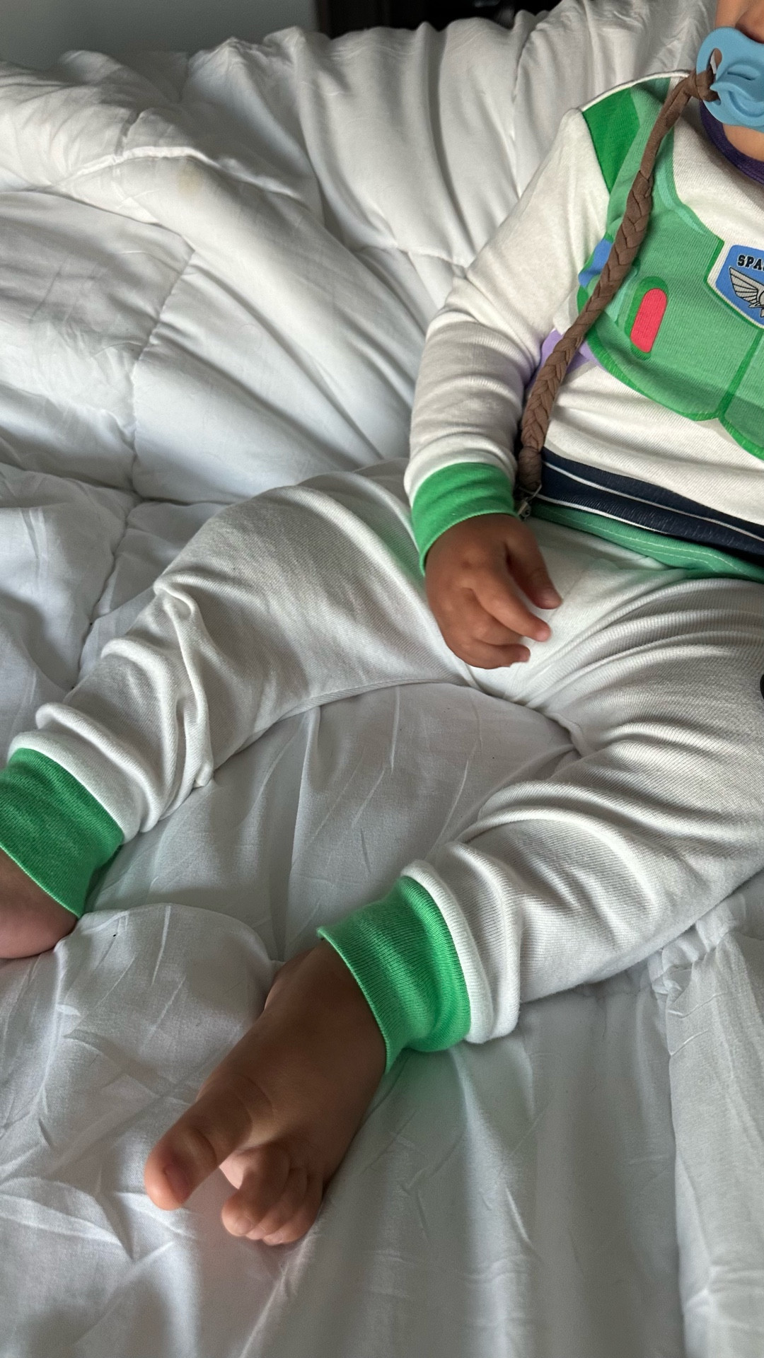 In love with everything. Now he’s going to sleep and wake up in style! 💚🩵

#LTKKids #LTKBaby #LTKStyleTip