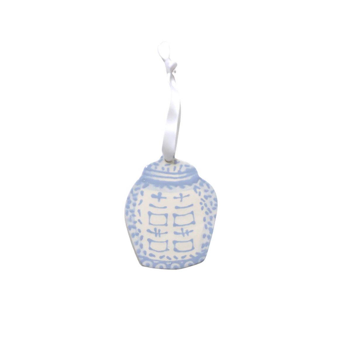 Grandmillennial Ornaments | Bows & Blue