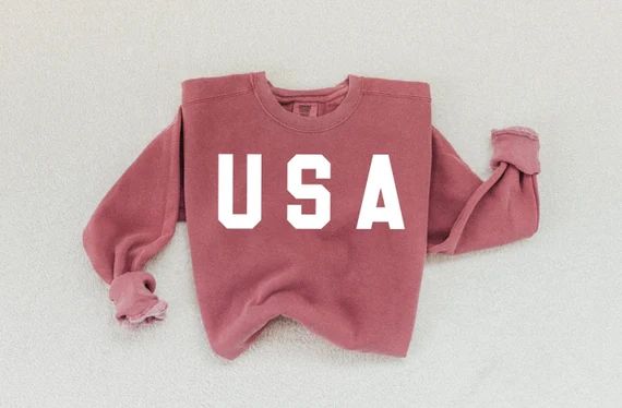 USA Sweatshirt | Patriot Sweater Unisex | America Sweatshirt | Conservative Gifts | 4th of July |... | Etsy (US)