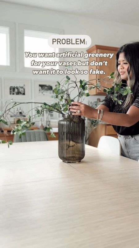 Amazon find - Amazon home - faux stem - greenery home decor - fluted vase - dining room - centerpiece 

#LTKsalealert #LTKfindsunder50 #LTKhome