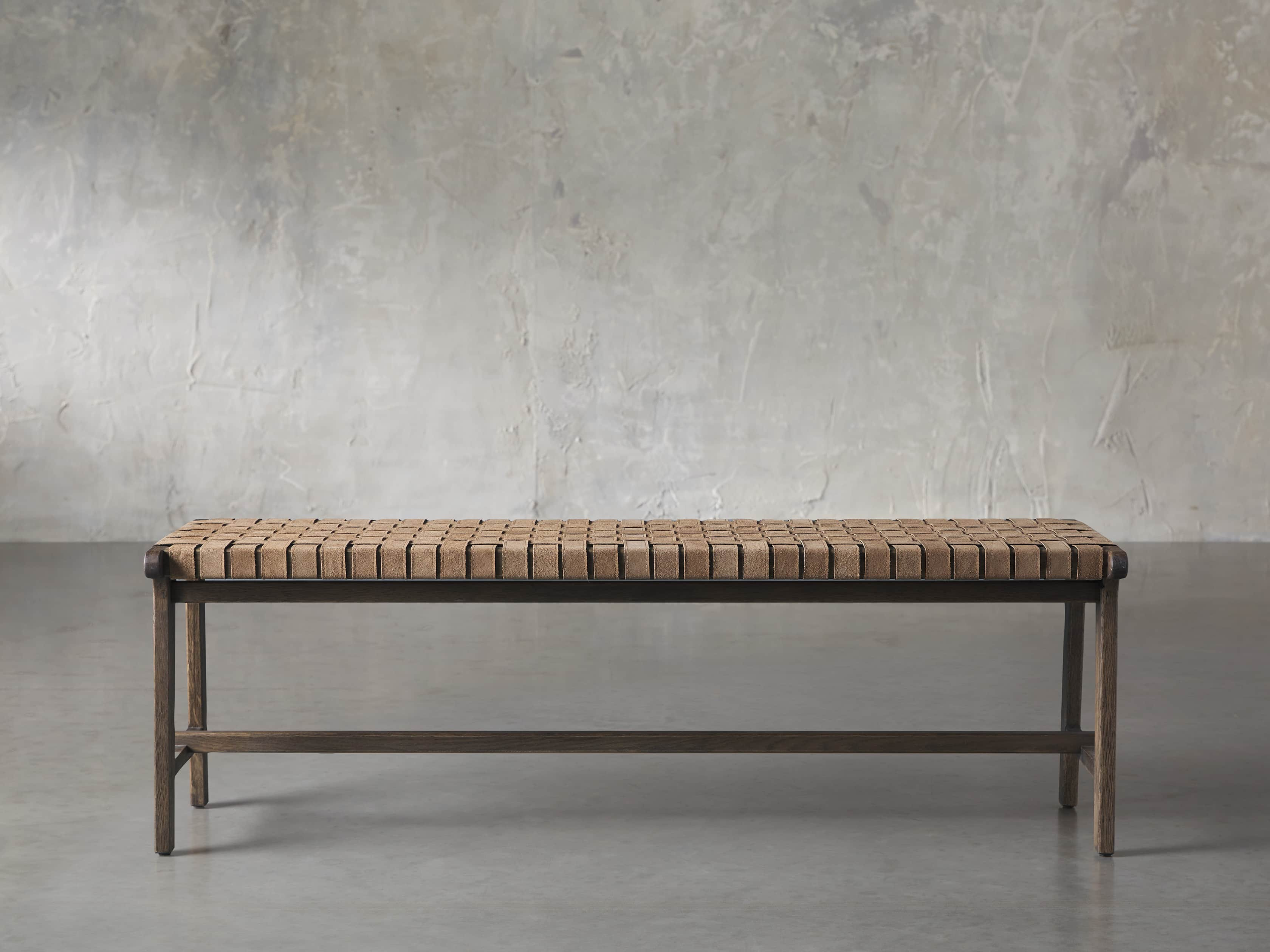 Henry Backless Bench | Arhaus
