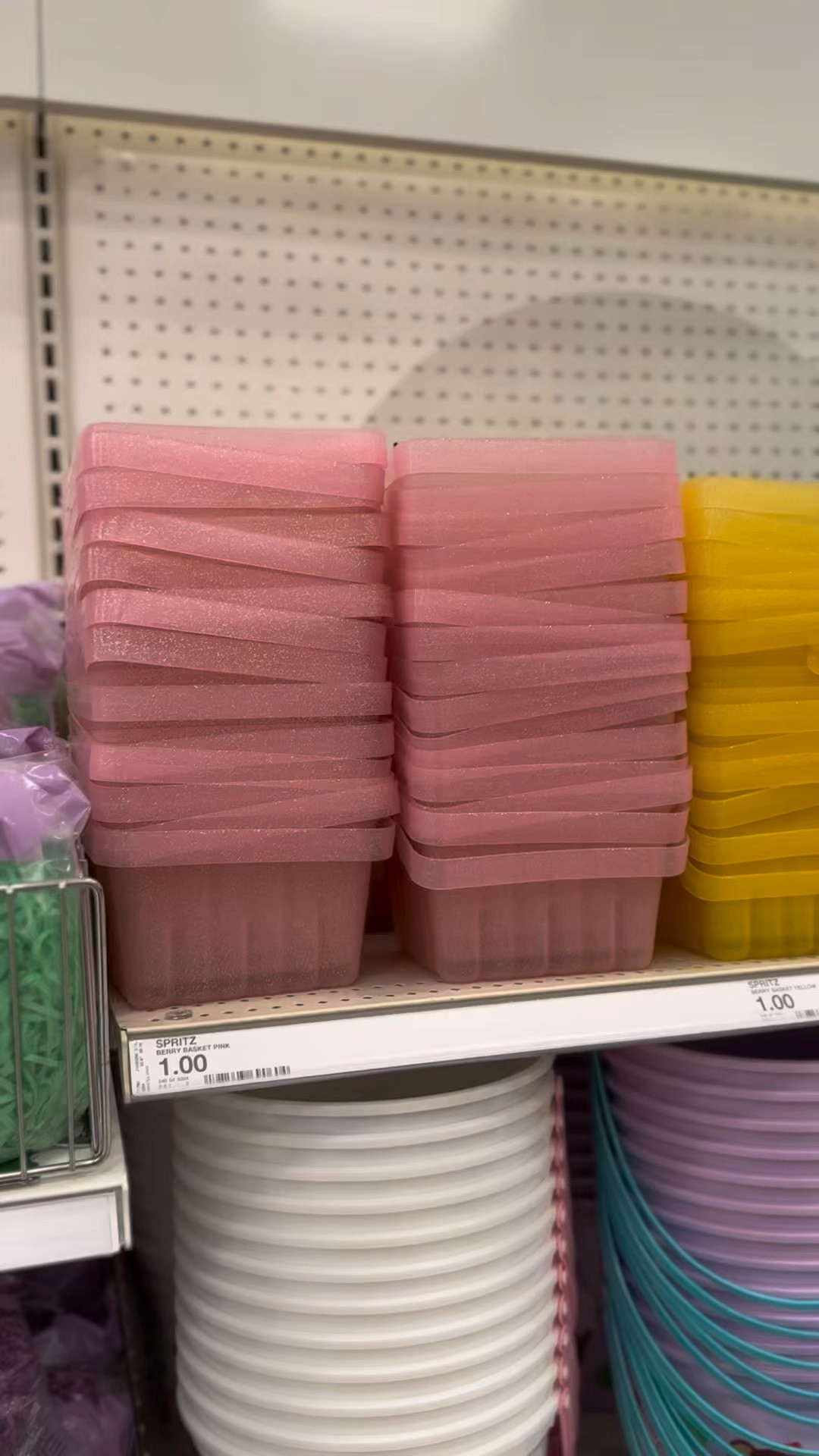 $1 Easter baskets at Target! These are on the smaller size, but would be perfect for lots of different uses!

#LTKFamily #LTKKids