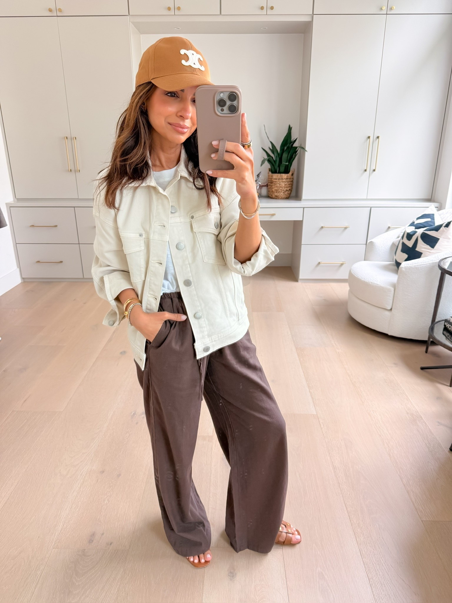 One of my all time FAV denim jackets in this perfect bone color! I have the size XS and it has a perfect fit!

#LTKOver40 #LTKPetite #LTKootd
