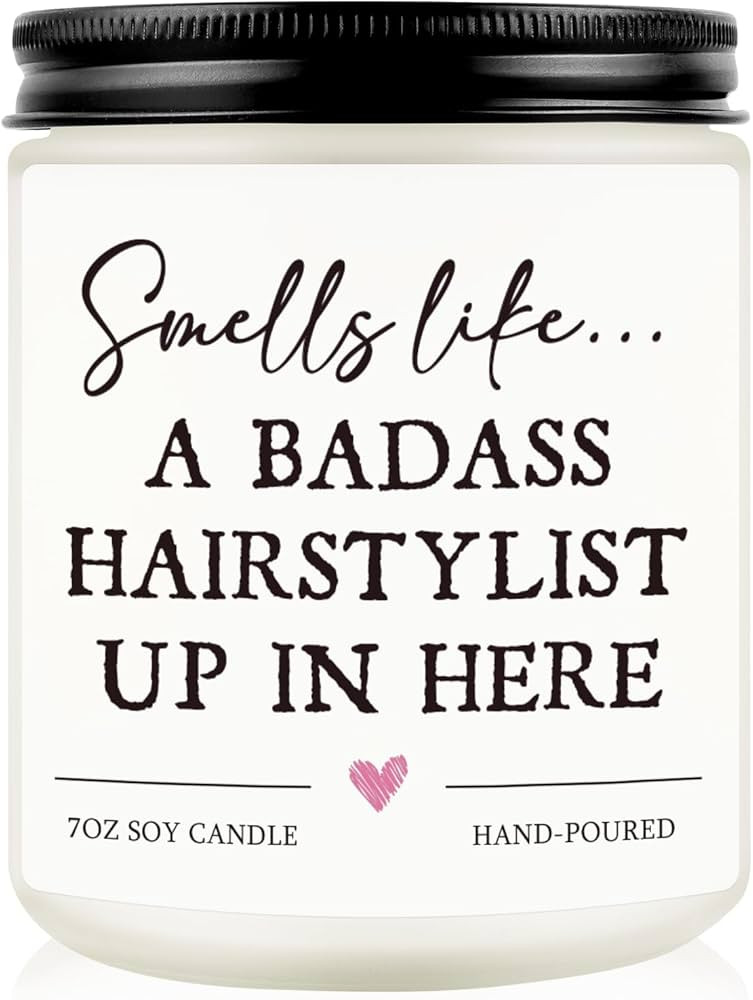 Hair Stylist Gifts, Hairdresser Gifts for Women Men, Cosmetology Graduation Present - Hair Salon ... | Amazon (US)