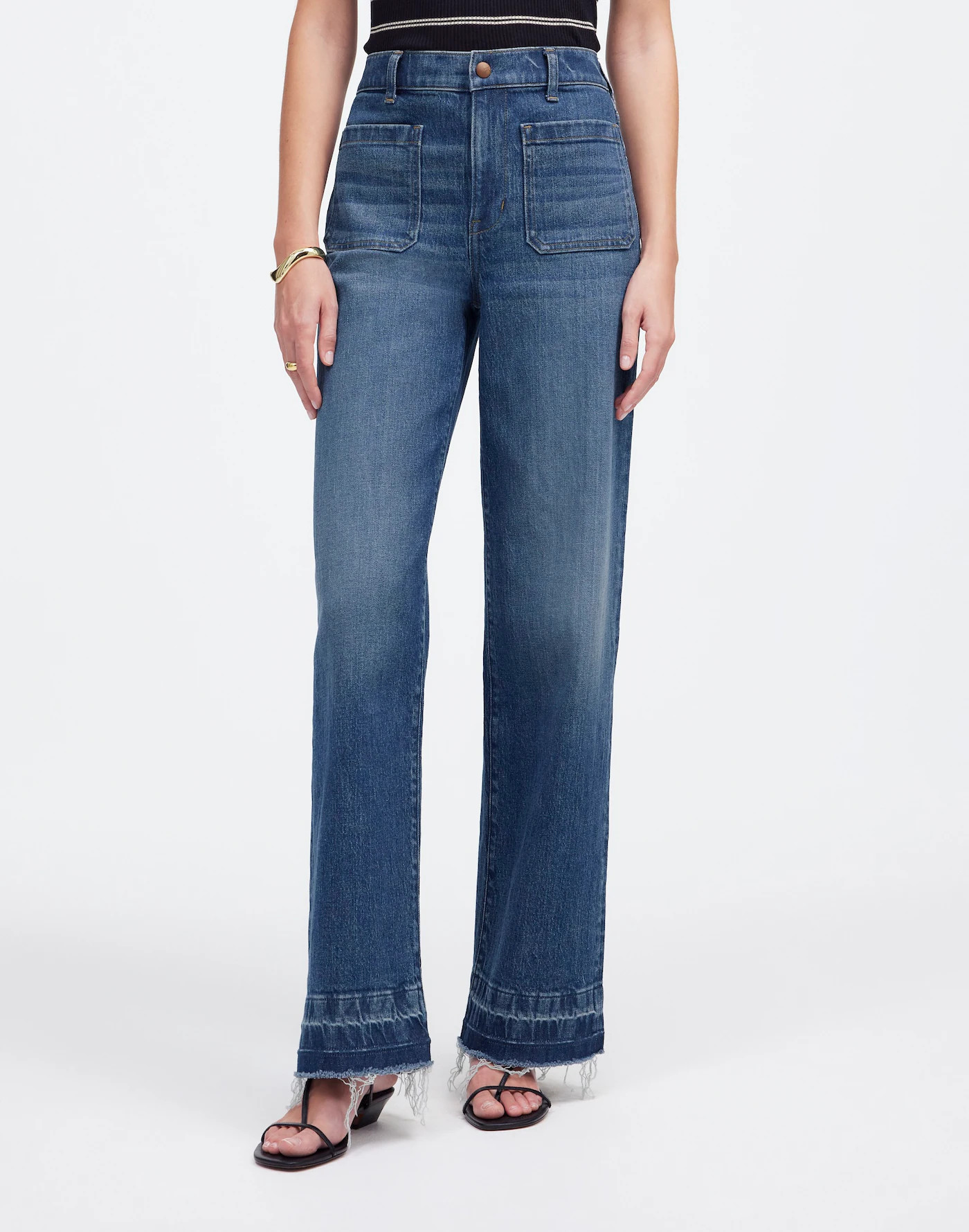 Emmett Wide-Leg Jean: Let Down Hem Edition | Madewell