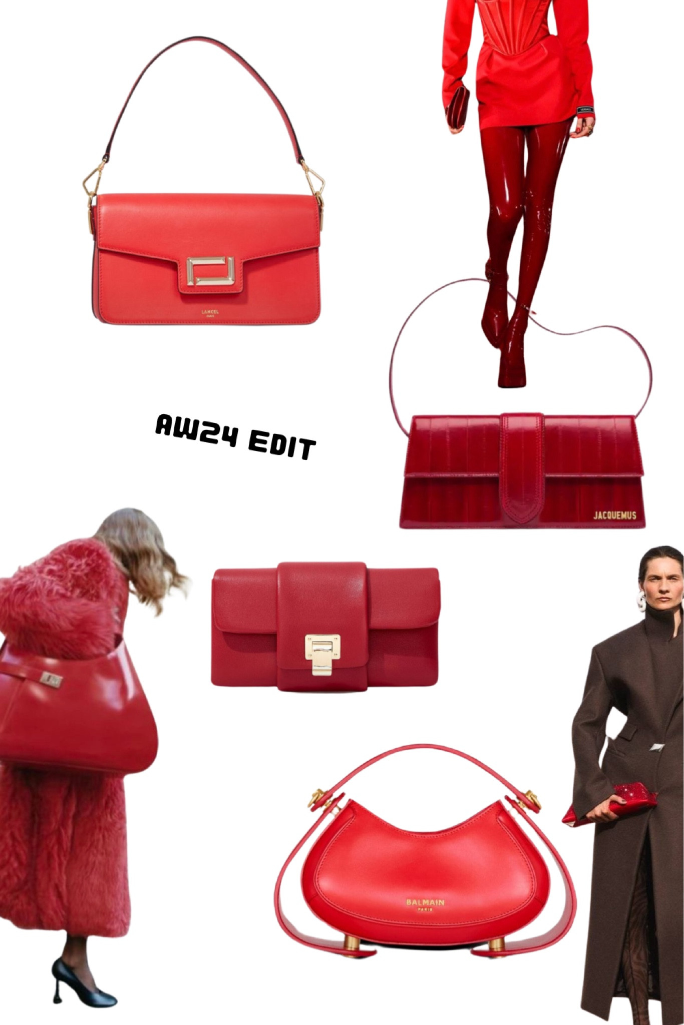 This seasons AW24 must have red bags ❤️ 

This collection of red designer shoulder and clutch bags, add the perfect pop of colour to your Autumn/ Winter outfit 

#LTKautumn #FashionMonth #LTKbag