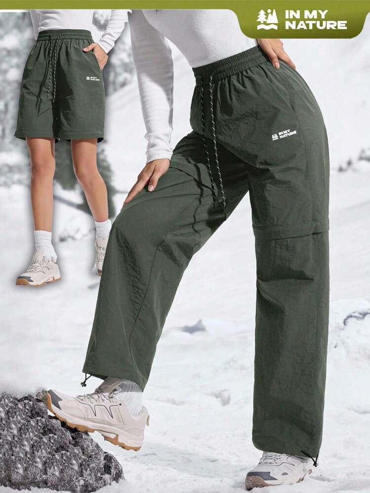 Pantalón excursión verde  | SHEIN