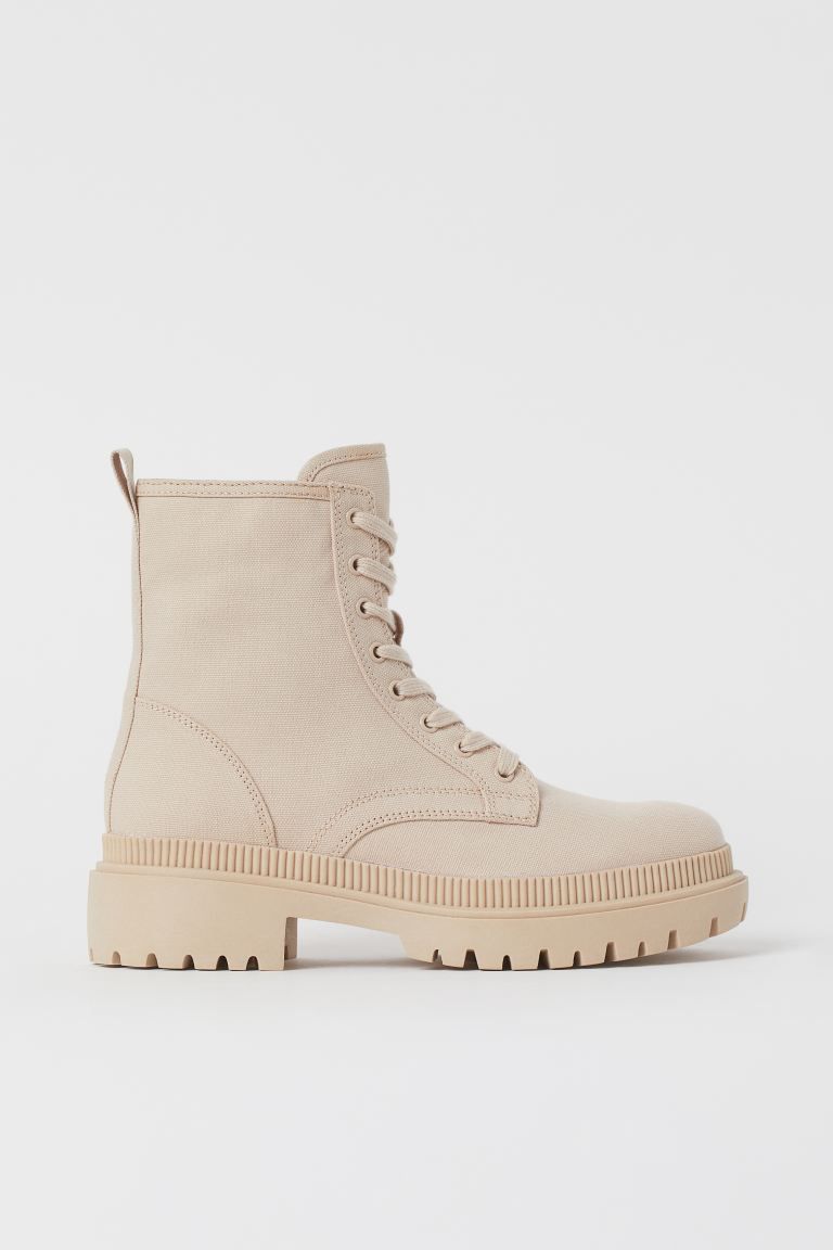 Canvas boots | H&M (UK, MY, IN, SG, PH, TW, HK)
