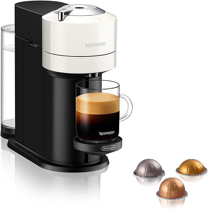 Nespresso Vertuo Next Coffee and Espresso Machine by De'Longhi, White (ENV120WCA) | Amazon (US)