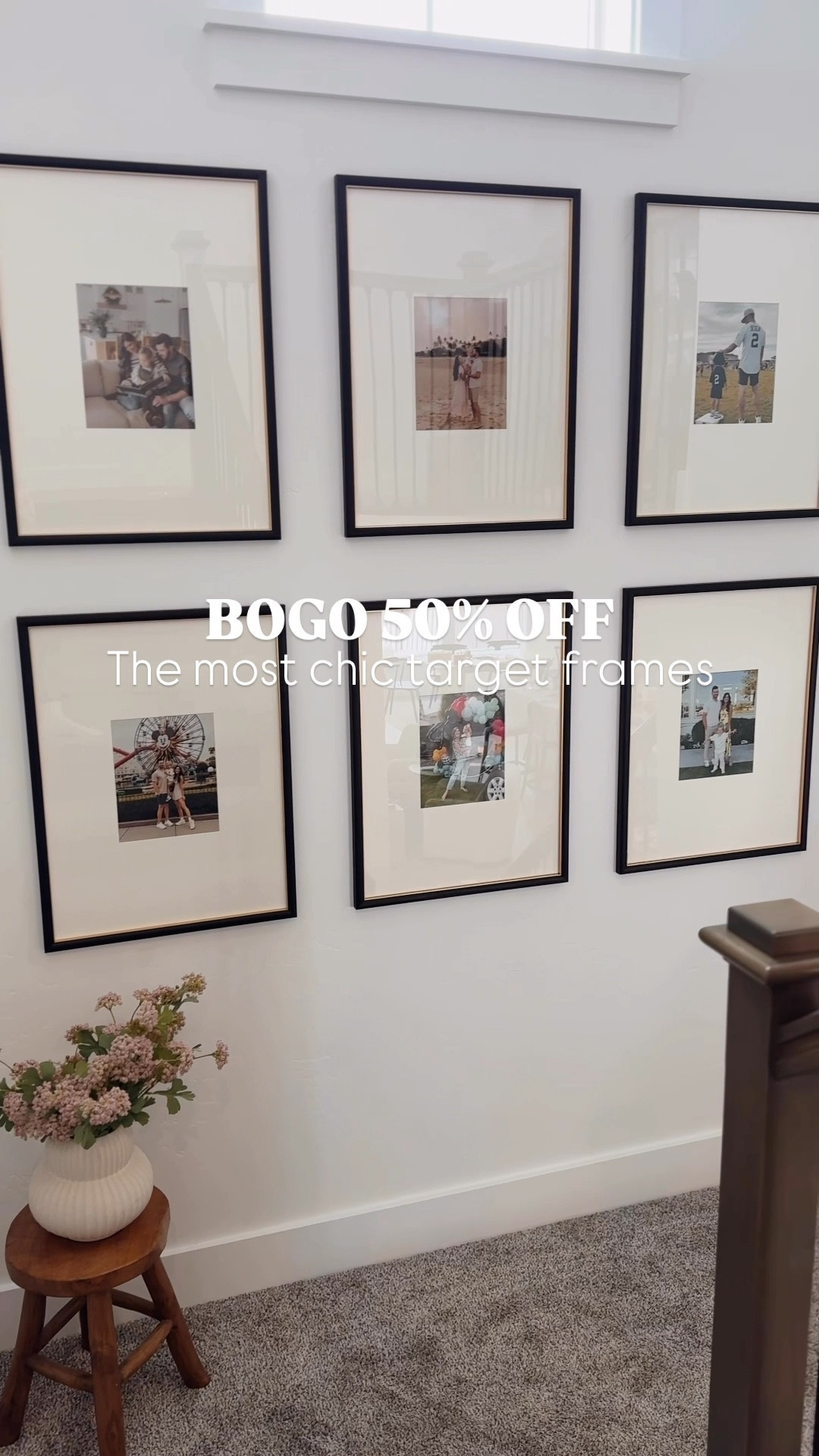 The most chic way to display family pictures and they are on MAJOR SALE! I had to grab 6 of these gorgeous Studio McGee frames while they are BOGO 50% off today! 
Target
Threshold

#LTKFindsUnder50 #LTKSaleAlert #LTKHome