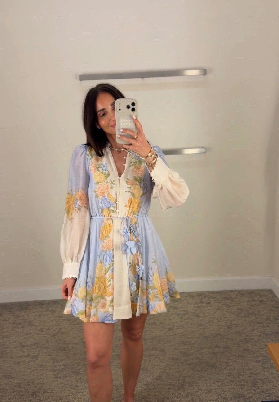 This floral mini dress is such a pretty spring piece, the soft colors and flowy fit make it perfect for anything from brunch to baby showers.

floral dress, spring dresses, feminine style, mini dress outfit, brunch outfit, baby shower outfit, seasonal style, effortless outfit, annabrstyle 

#LTKTravel #LTKootd #LTKSeasonal