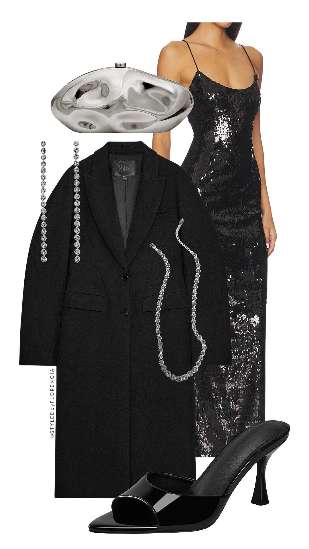 Elegant silver tones for NYE🤩✨

#LTKHoliday #LTKdayinmylife #LTKGiftGuide