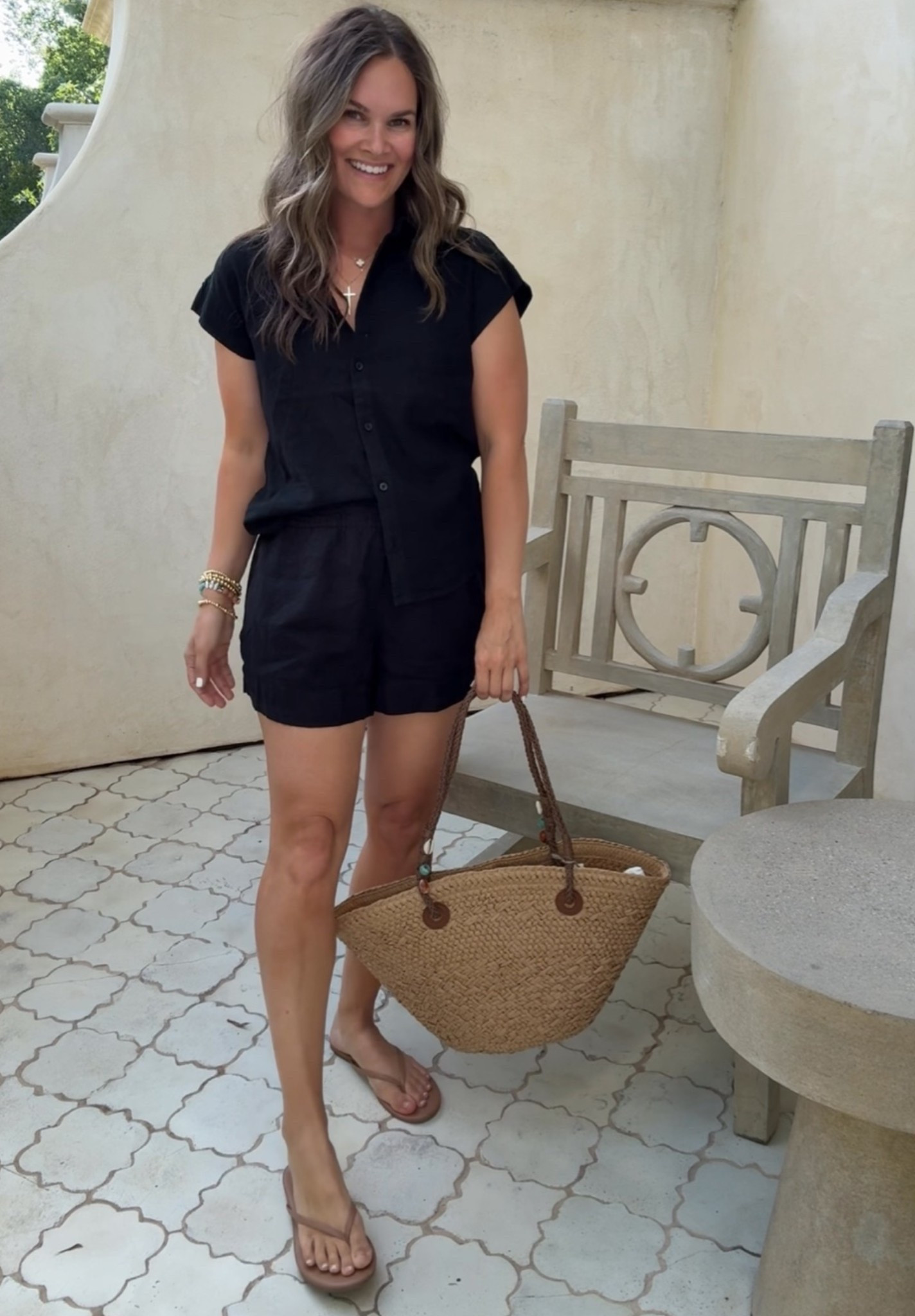 The easiest one-and-done outfit 🖤 Perfect for summer and so easy to dress up or keep casual

#LTKootd #LTKmomlife #LTKgrwm