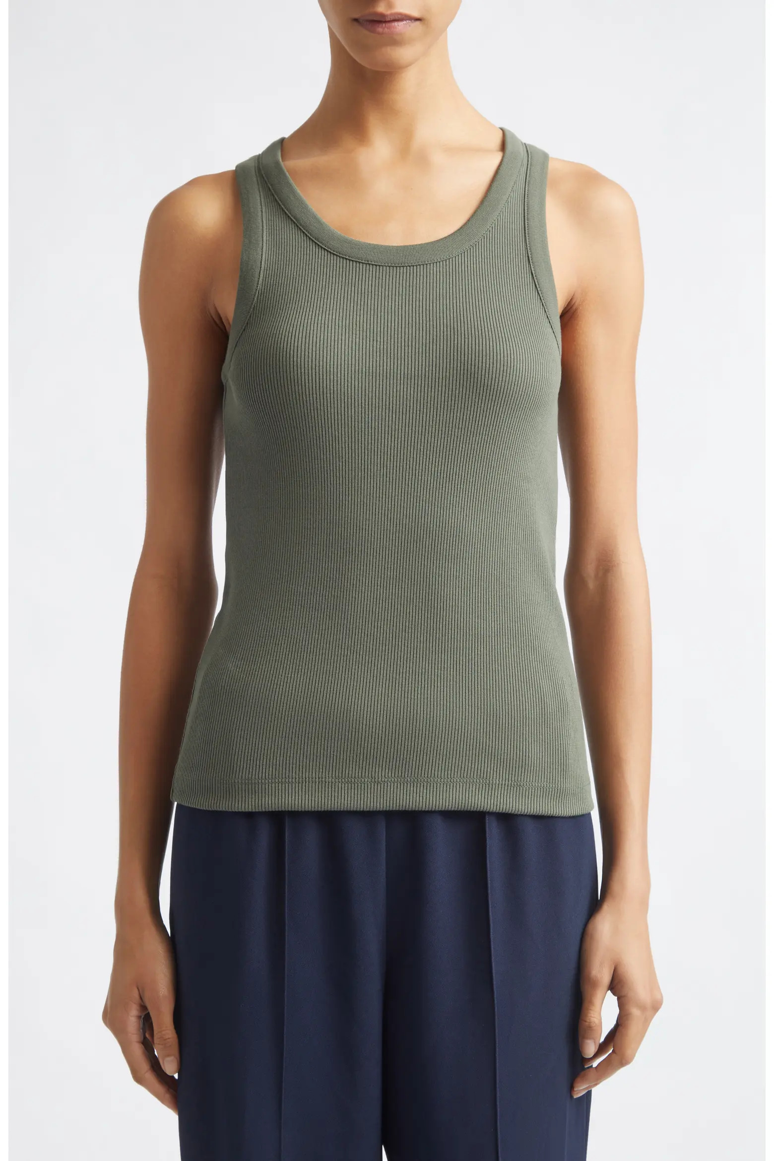 Scoop Neck Rib Tank (Women) | Nordstrom | Nordstrom