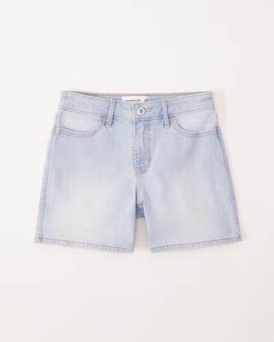 high rise dad shorts | Abercrombie & Fitch (US)