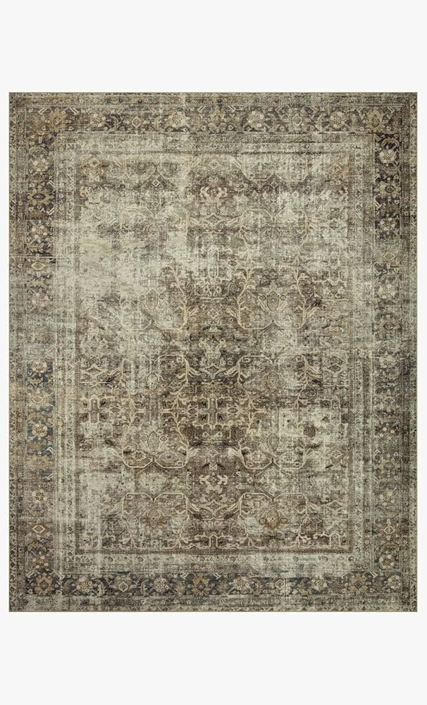 Loloi Magnolia Home by Joanna Gaines x Sinclair Pebble/Taupe 8'-6" x 11'-6" Area Rug | Amazon (US)