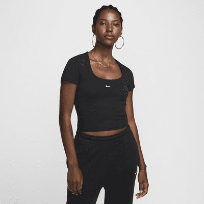Nike Sportswear Chill Knit Women's Short-Sleeve Square-Neck Top | Nike (US)