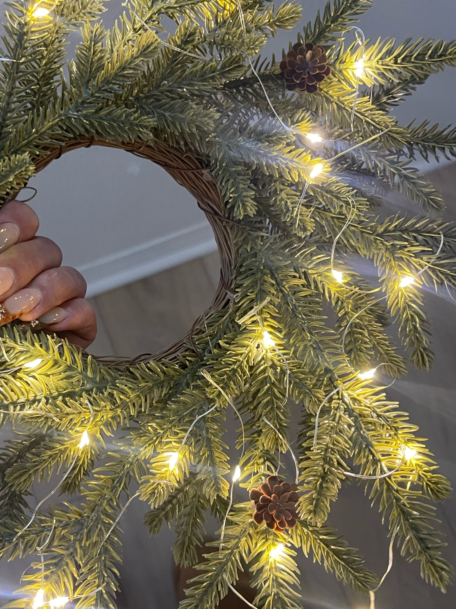 Battery operated wondershop led dewdrop warm white lights 

#LTKHoliday #LTKhome #LTKSeasonal