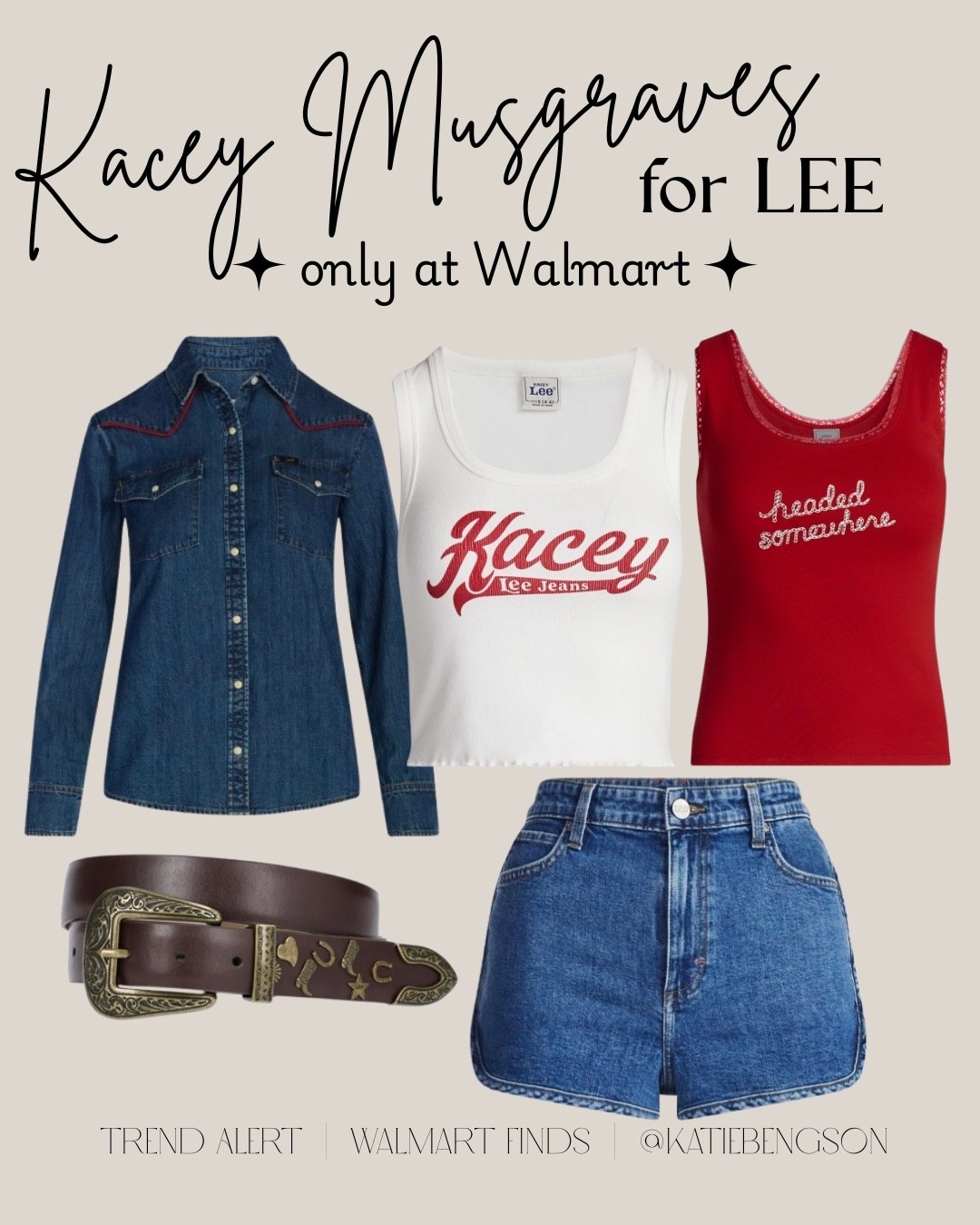 Kacey Musgraves for Lee collection only at Walmart - western wear, Nashville outfits, rodeo outfits, country concert outfits, summer outfits

#LTKootd #LTKSeasonal #LTKSaleAlert