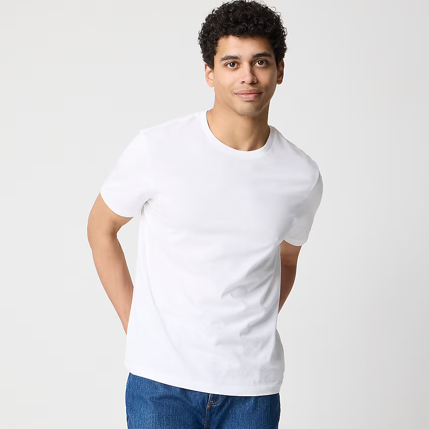Factory: Washed Jersey Tee For Men | J.Crew Factory