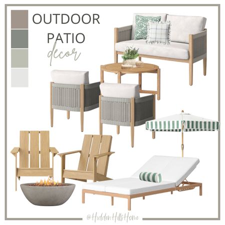 Outdoor patio furniture, outdoor sofa, outdoor chairs, patio decor, outdoor decor ideas, home mood board, fire pit #outdoor #patio

#LTKfamily #LTKSeasonal #LTKhome
