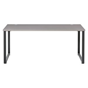 Hirsh Holden 59"x24" Rectangular Desk in Gray Elm Charcoal | Cymax