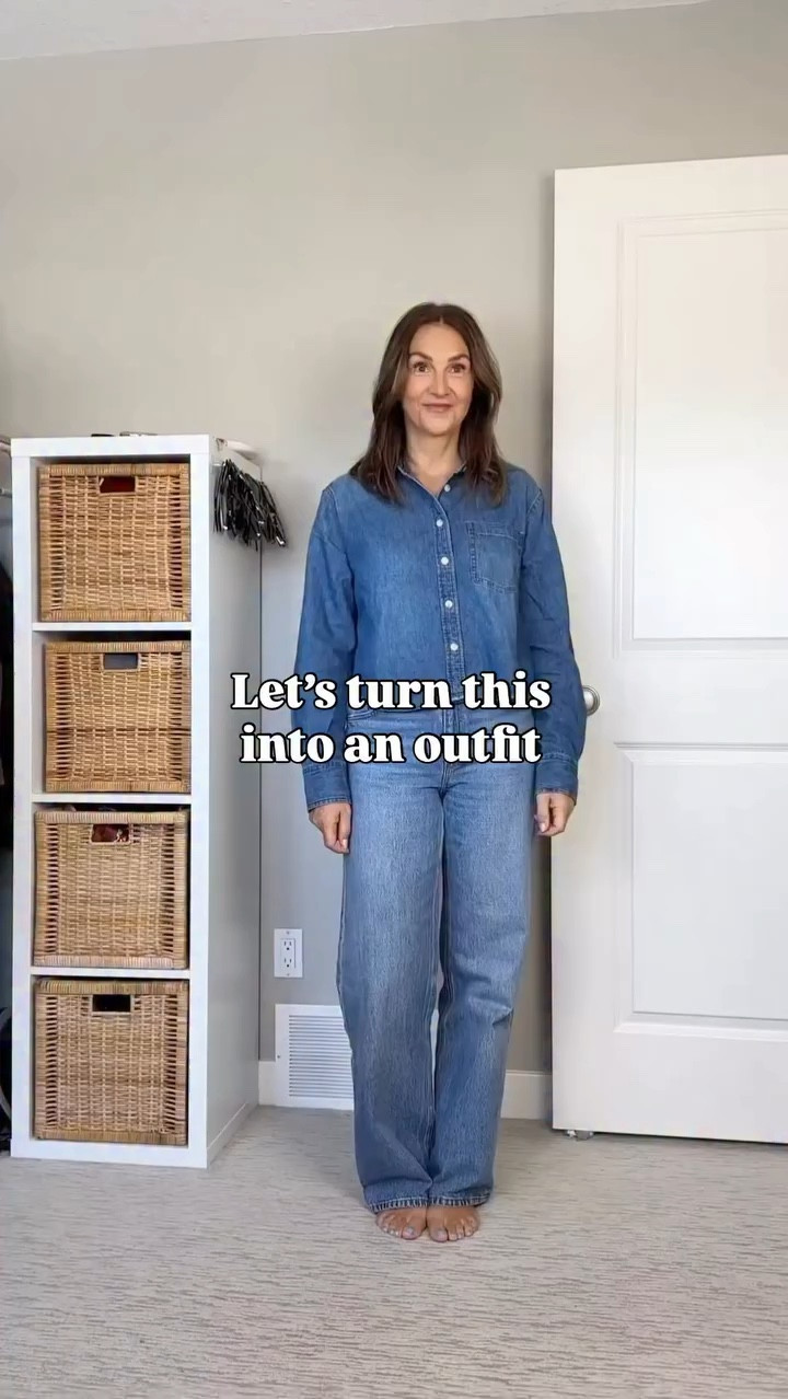 All denim spring outfit! My denim shirt is a shorter style which is so versatile, can double as a jacket! 
I’m 5’ 7” size 4ish wearing my usual size 27 in the jeans, S in the sweater and sized up to M in the shirt (I have long arms).
My bag is new and I love that it can be worn as a shoulder bag, cross body and also as a clutch! Comes in several color and is a great price for real leather.
Also linked my neutral Blue Jays cap and boat shoes (fit tts).


#LTKTall #LTKootd #LTKgrwm