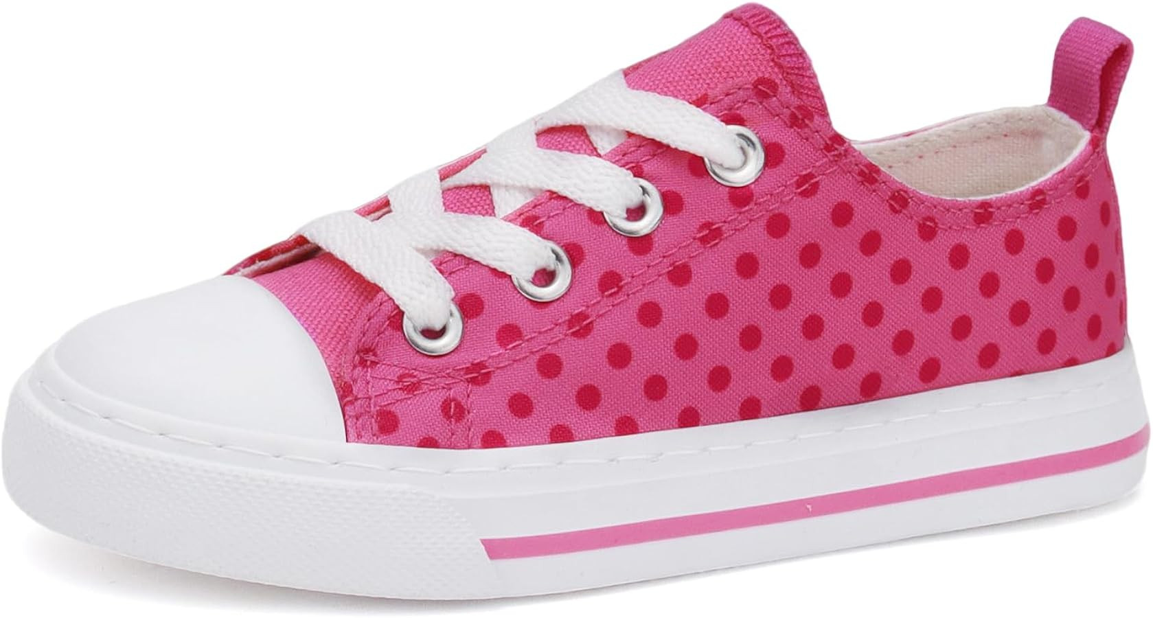 ToandonToddler Kids Sneakers Sparkle Fashion Glitter Sequins Canvas Shoes | Amazon (US)