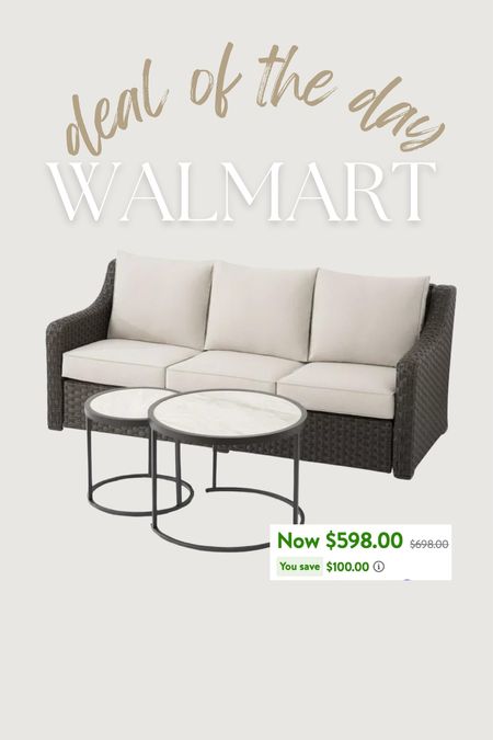 Patio furniture price drops at Walmart!