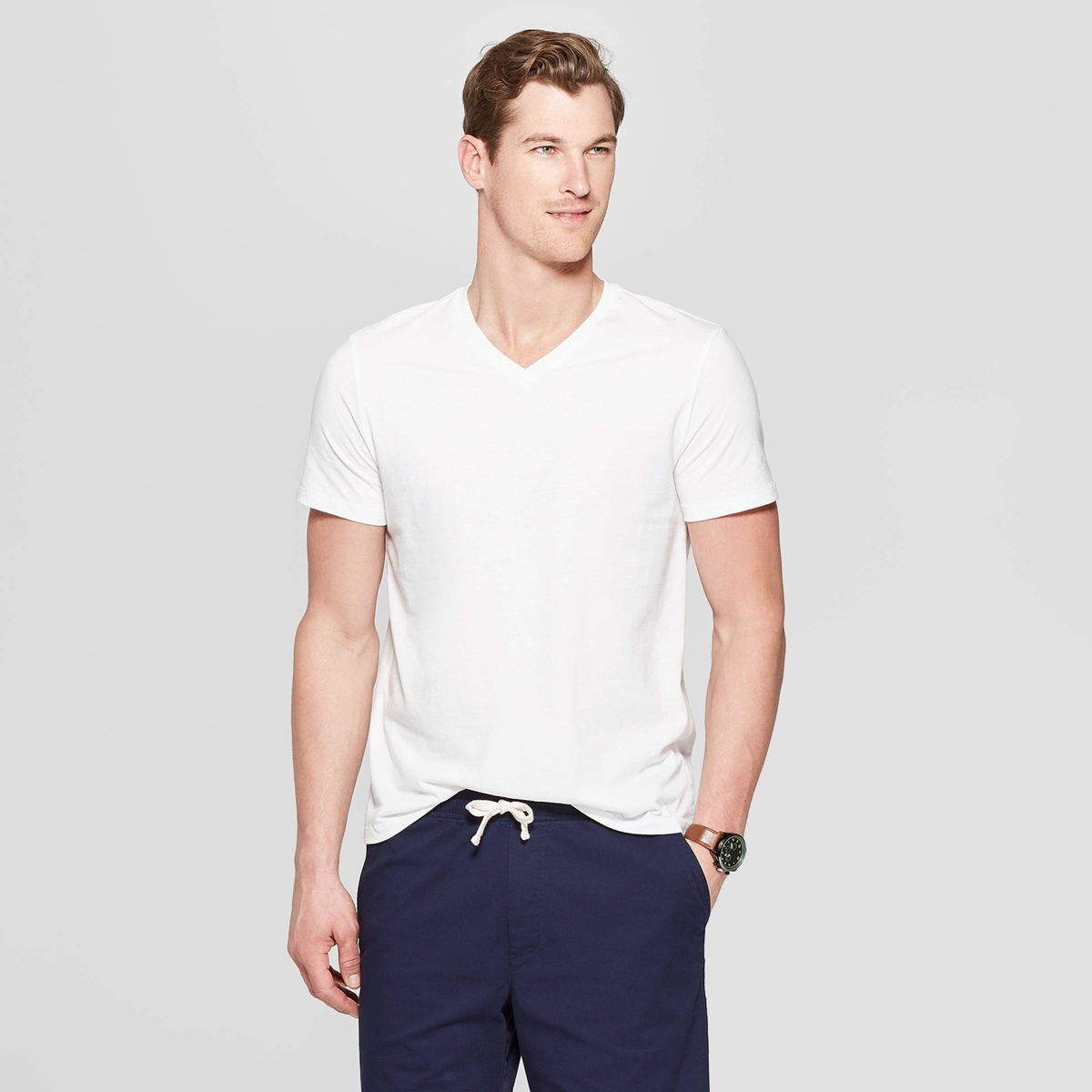 Men's Every Wear Short Sleeve V-Neck T-Shirt - Goodfellow & Co™ | Target