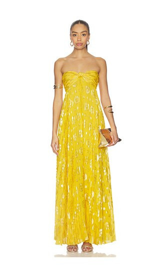 Alexis Soleil Dress in Yellow. - size XS | Revolve Clothing (Global)