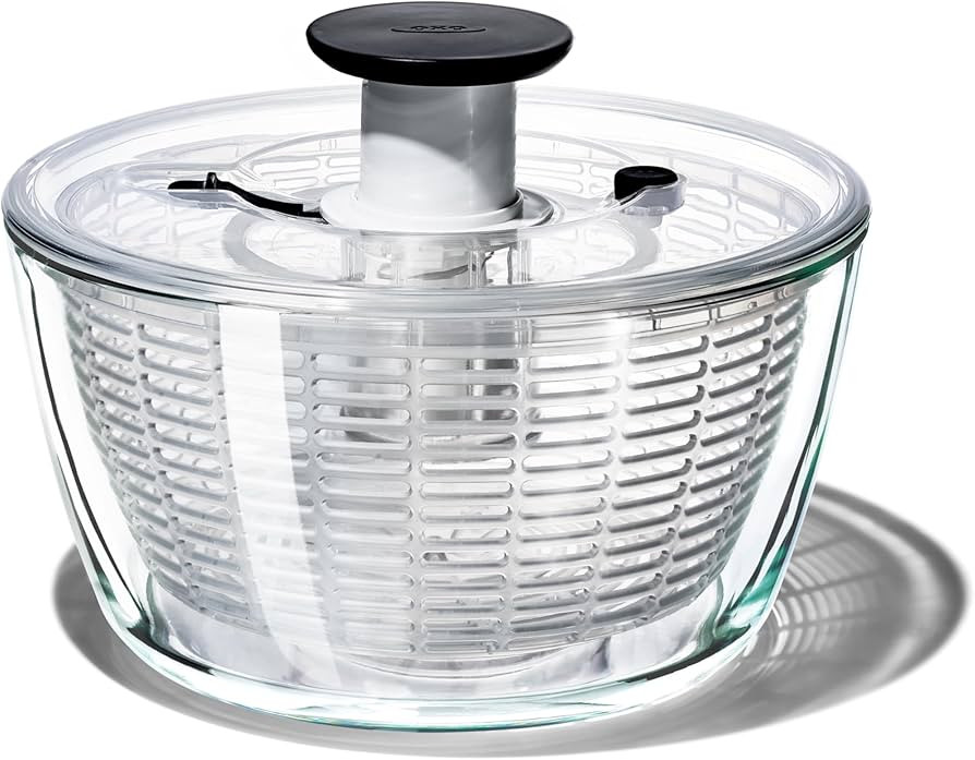 OXO Good Grips Glass Salad Spinner | Amazon (UK)