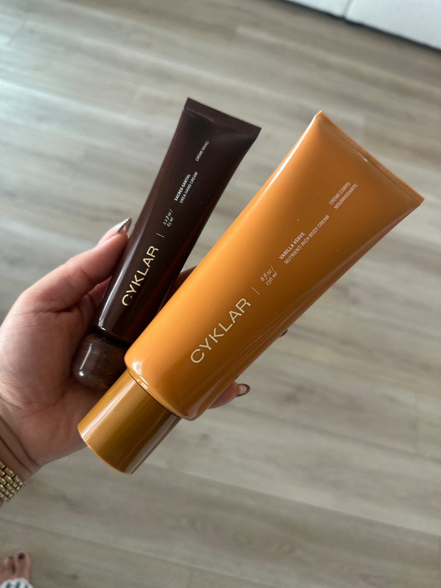 I found this brand on TikTok shop and consider me an official @CYKLAR fan! Both scents are so good that I couldn’t decide between the two. So I did the Sacred Santal for the hand cream and Vanilla Verve for the body cream 🙌🏾

#LTKBeauty #LTKmorningroutine #LTKselfcare