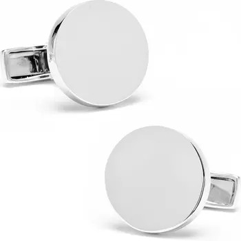 Cufflinks, Inc. Round Sterling Silver Engravable Cuff Links | Nordstrom | Nordstrom