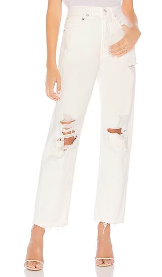 AGOLDE 90s Jean in White Out | Revolve Clothing (Global)