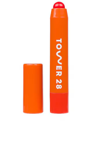 Tower 28 JuiceBalm Vegan Tinted Lip Balm Treatment in Squeeze. | Revolve Clothing (Global)
