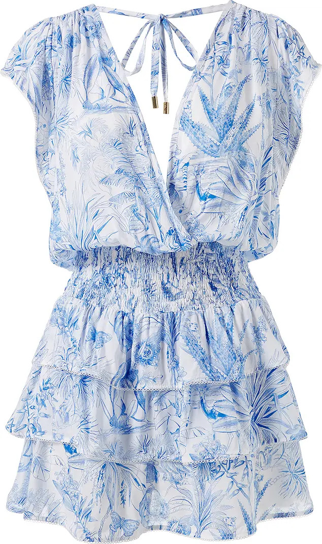 Melissa Odabash Jess Smocked Cover-Up Dress | Nordstrom | Nordstrom