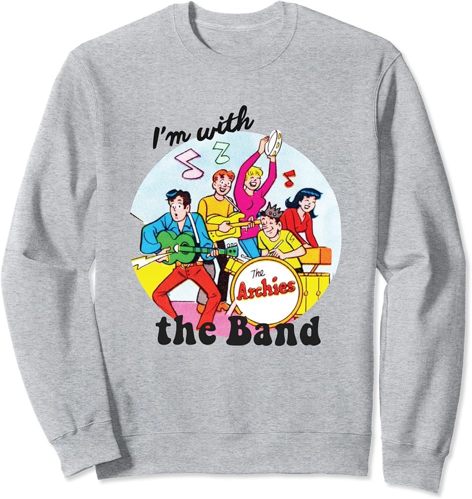 I'm With The Band Archie Comics Sweatshirt | Amazon (US)