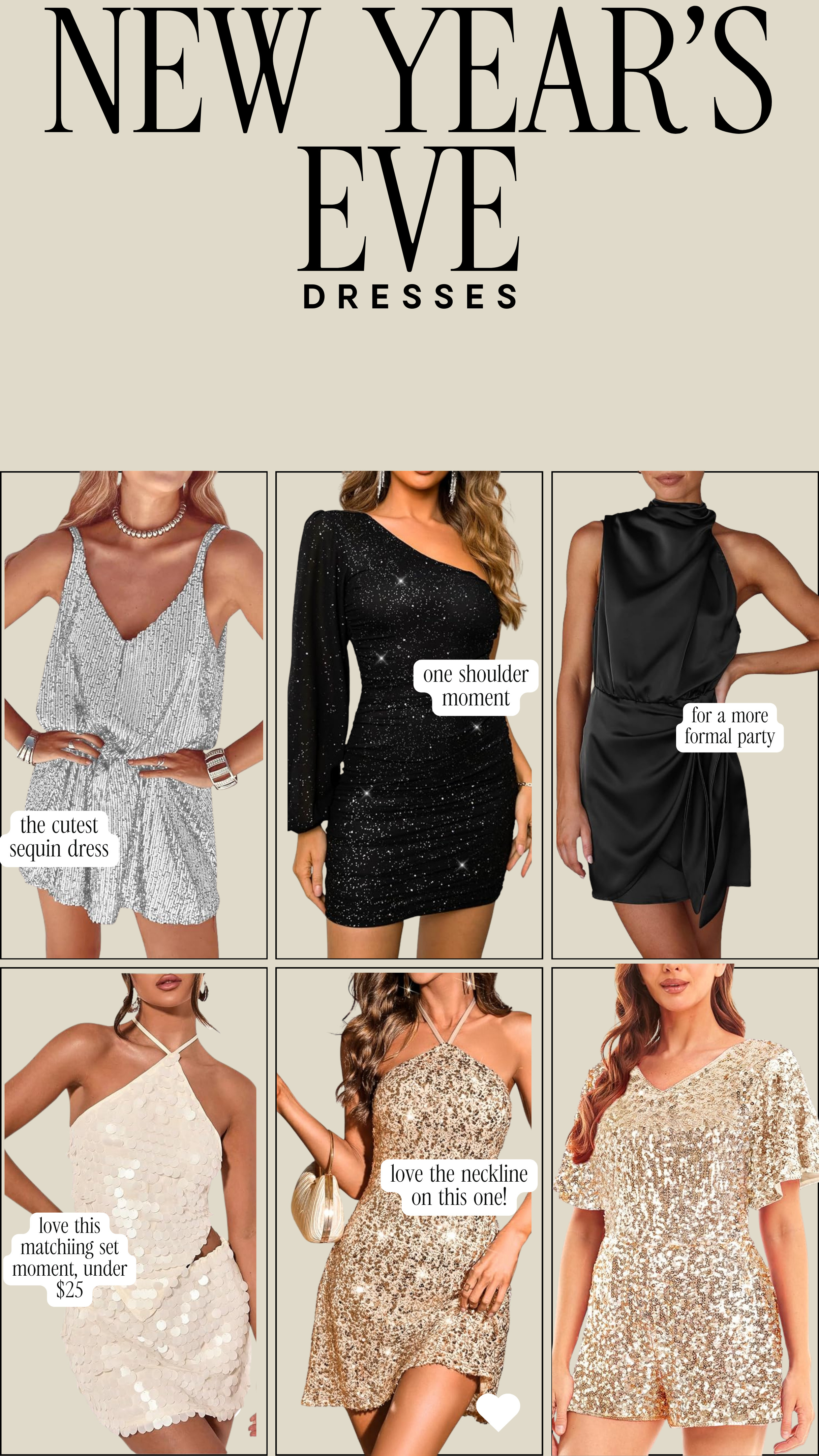 new years eve dresses!

new years, new years dresses, fashion 

 #LTKHoliday #LTKSeasonal